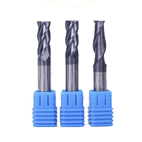 HRC45 Solid Carbide 4 Flute Square End Mill With TiAlN Coating