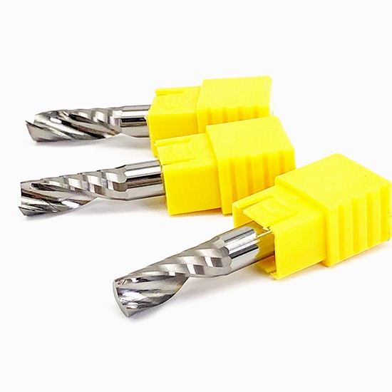 Solid Carbide Single Flute Up Cut Router Bits For Plastic