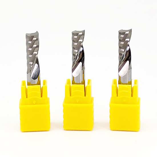 Solid Carbide Single Flute Up Cut Router Bits For Plastic