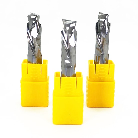 Carbide 2 Flutes Polishing Compression Wood Working Router Bits
