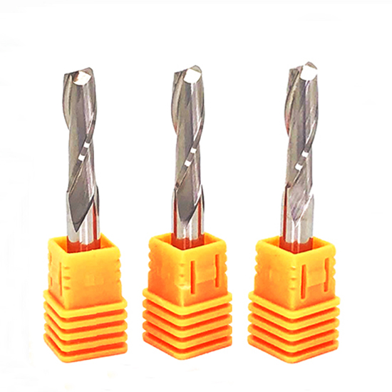 Carbide 2 Spiral Flute Up Cut Router Bits For Wood
