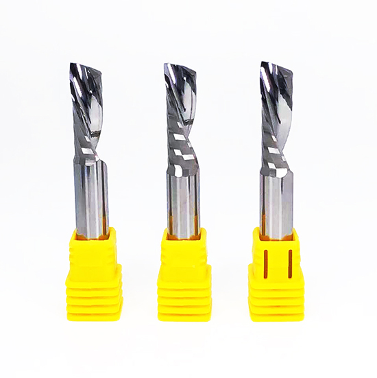 Carbide One Flute Polishing Down Cut Woodworking Router Bits