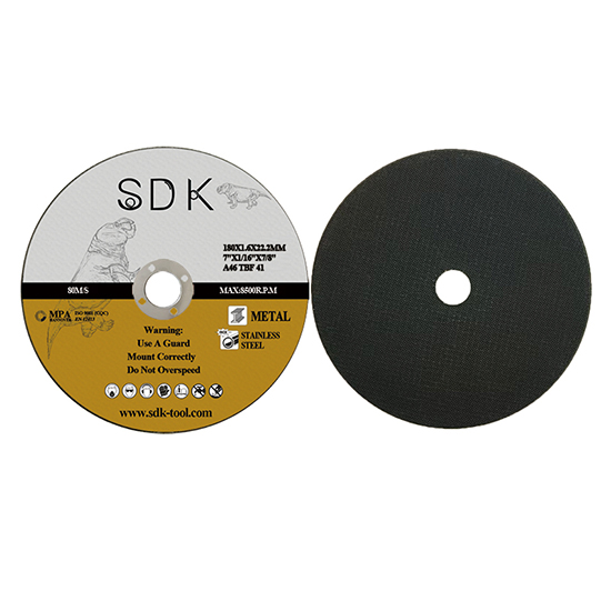 7inch 180*1.6*22mm Double Net Cutting Wheel for Stainless Steel