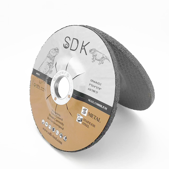 5inch 125*6.0*22.2 Depressed Center Abrasives Grinding Wheel for Metal
