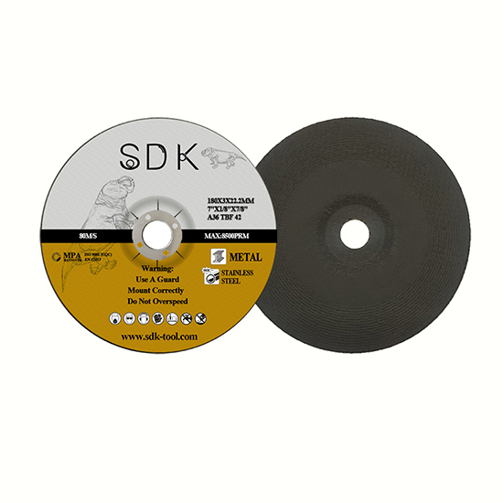 7inch 180322mm Depressed Center Abrasive Metal Cutting Wheel 3