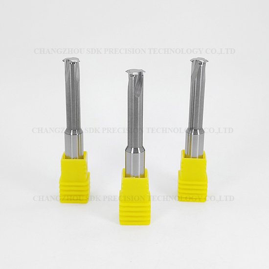 Carbide 1 Teeth Threading end mill for Aluminium HRC58