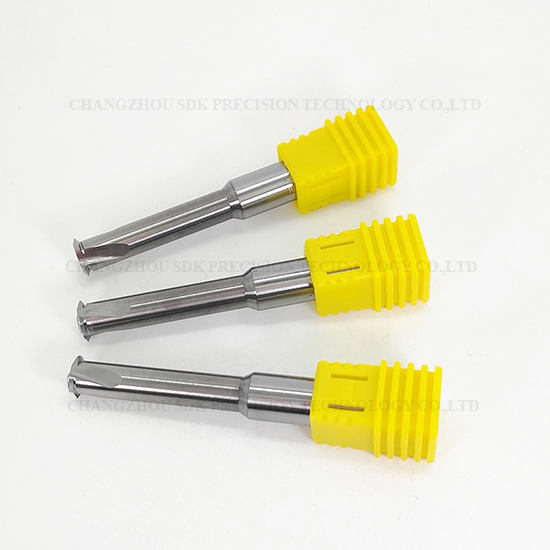 Carbide 1 Teeth Threading end mill for Aluminium HRC58