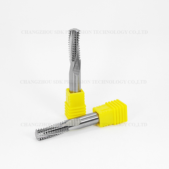 Carbide Full Teeth Threading end mill for Aluminium HRC58