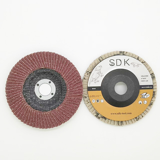 Abrasive 4inch 100*16mm Aluminum Oxide Material Flap Disc for Stainless Steel