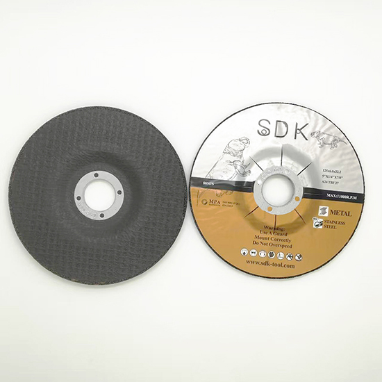 5inch 125*6.0*22.2 Depressed Center Abrasives Grinding Wheel for Metal