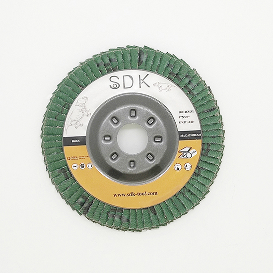 4inch 100*16mm Aluminum Oxide Material Flap Wheel