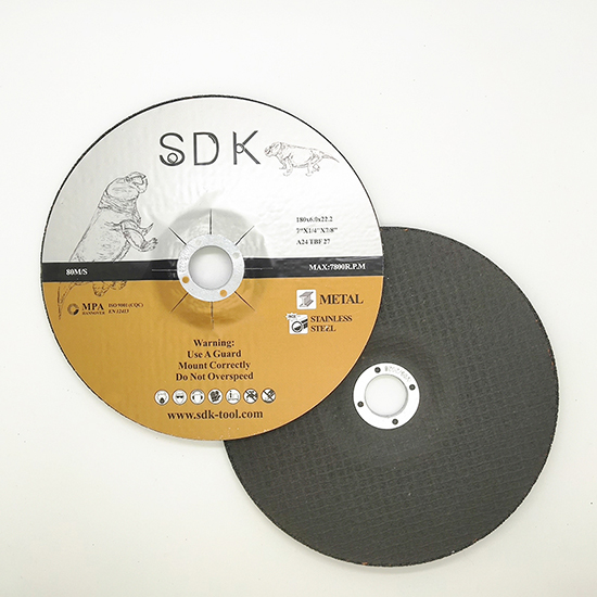 7inch 180*6.0*22.2 Depressed Center Abrasives Grinding Wheel for Metal