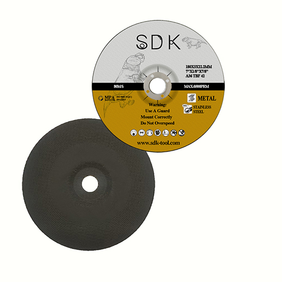 7inch 180322mm Depressed Center Abrasive Metal Cutting Wheel 4