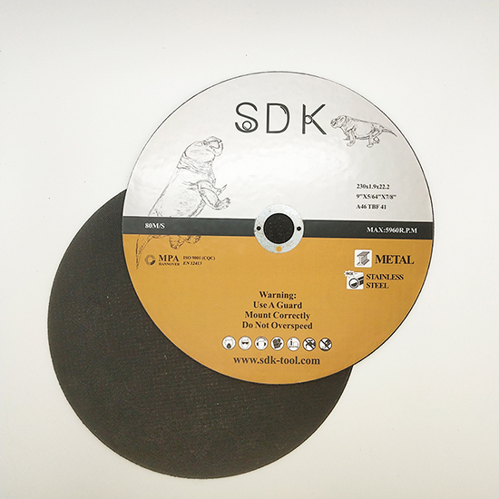 9inch 230*1.9*22.2mm Double Net Cutting Wheel for Stainless Steel