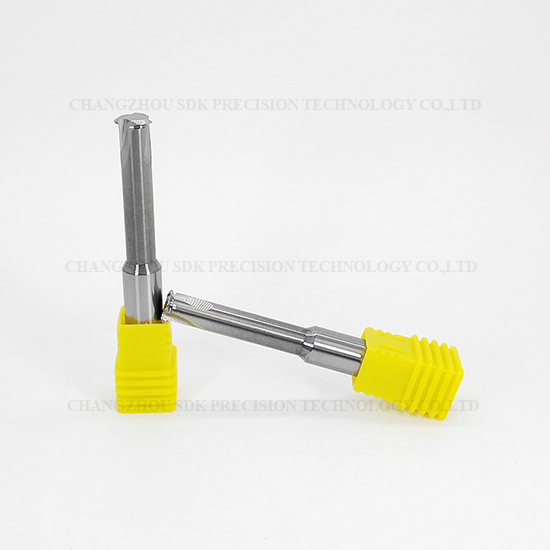 Carbide 1 Teeth Threading end mill for Aluminium HRC58