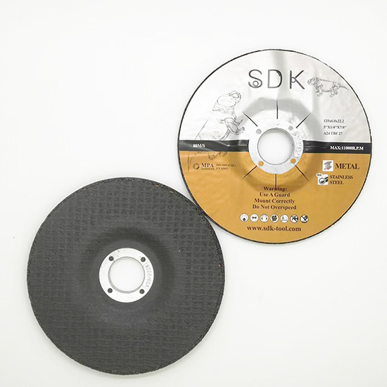 5inch 125*6.0*22.2 Depressed Center Abrasives Grinding Wheel for Metal