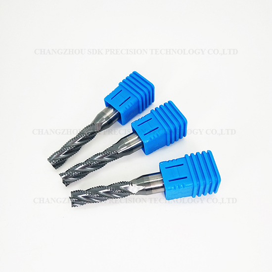 Customized Carbide 4 Flute Roughing End Mill for Steel