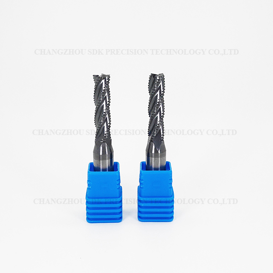 Customized Carbide 4 Flute Roughing End Mill for Steel