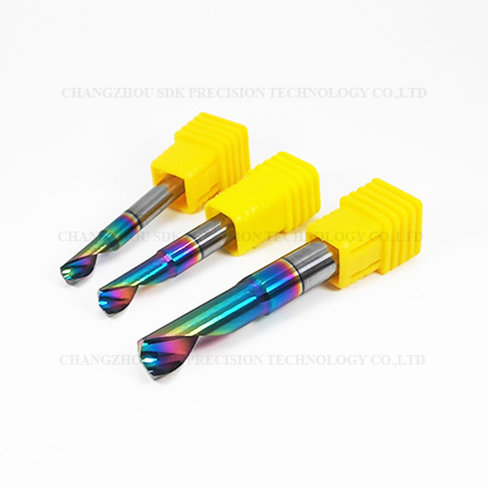 Carbide 1 Flute DLC Coated End Mills For Aluminium    (2A Series)