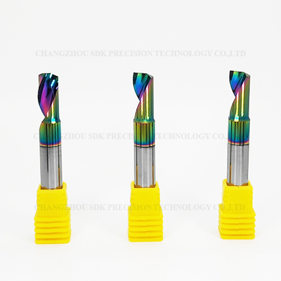 Carbide 1 Flute DLC Coated End Mills For Aluminium    (2A Series)