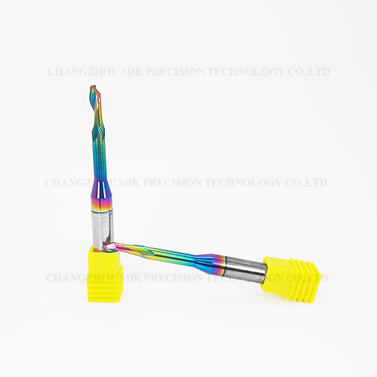 HSS-M42 One Flute DLC Coated Router Bits for Aluminium Doors And Windows