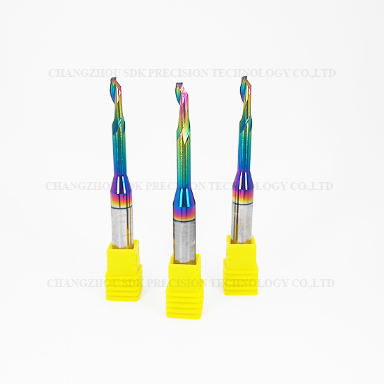 HSS-M42 One Flute DLC Coated Router Bits for Aluminium Doors And Windows