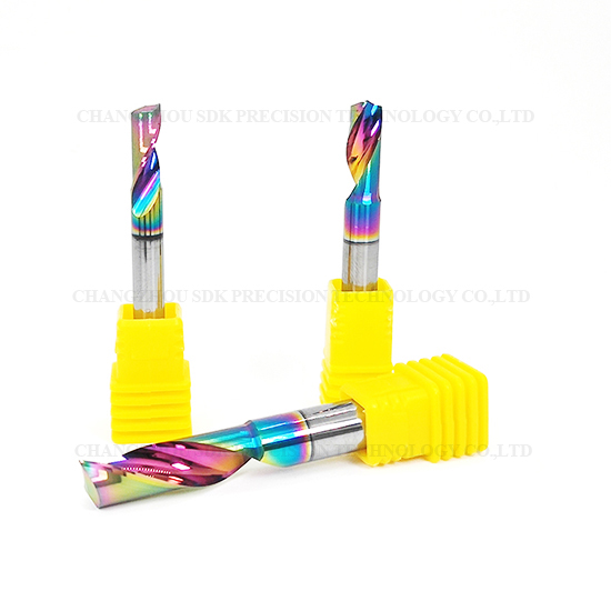 Carbide 1 Flute DLC Coated End Mills For Aluminium    (2A Series)